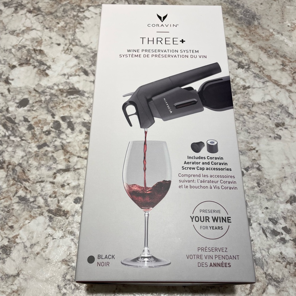 Coravin Three+ Wine Preservation System